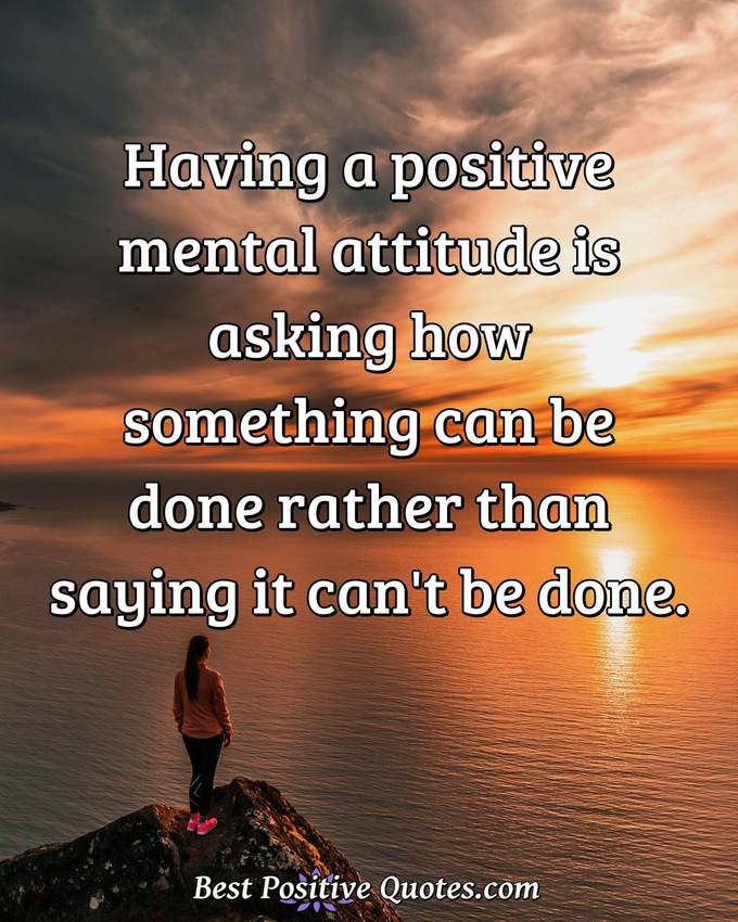 Don't try Pleasing everyone: Positive attitude brings strength and